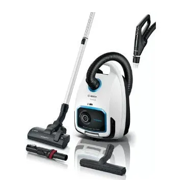 Bosch Serie 6 BGL6TSIL elektrik süpürgesi 4 l Tambur vakum Kuru 700 W Toz torbası Elektrikli Süpürge