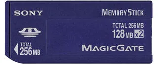 Sony 128 MB x2 Memory Stick 0,25 GB Hafıza Kartı