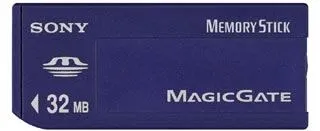 Sony 32MB MagicGate™ Memory Stick® media 0,03125 GB MS Hafıza Kartı