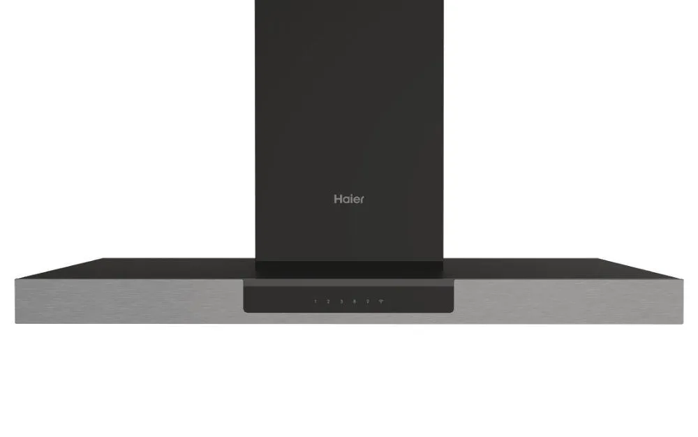 Haier I-Link HATS9DS2XWIFI Duvara monteli Siyah 619 m³/Saat Davlumbaz ve Aspiratö