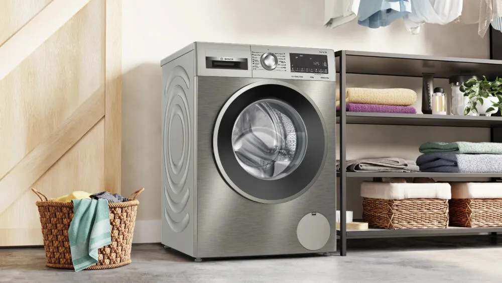 Bosch Serie 6 WGG256Z1ES çamaşır makinesi Önden yüklemeli 10 kg 1600 RPM Paslanmaz çelik Thumbnail 3