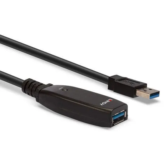 Lindy 43353 USB A to USB A (3 m) USB Kablosu Thumbnail 0