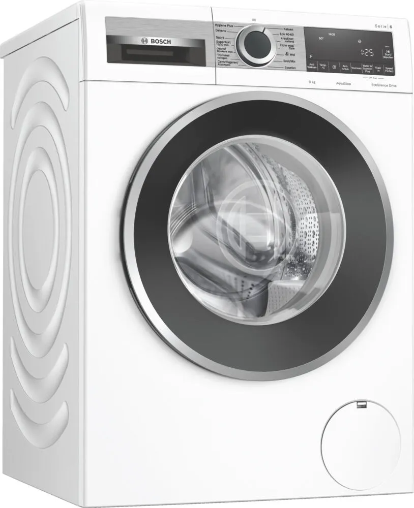 Bosch Serie 6 WGG24407NL çamaşır makinesi Önden yüklemeli 9 kg 1400 RPM Beyaz Çamaşır Makineleri