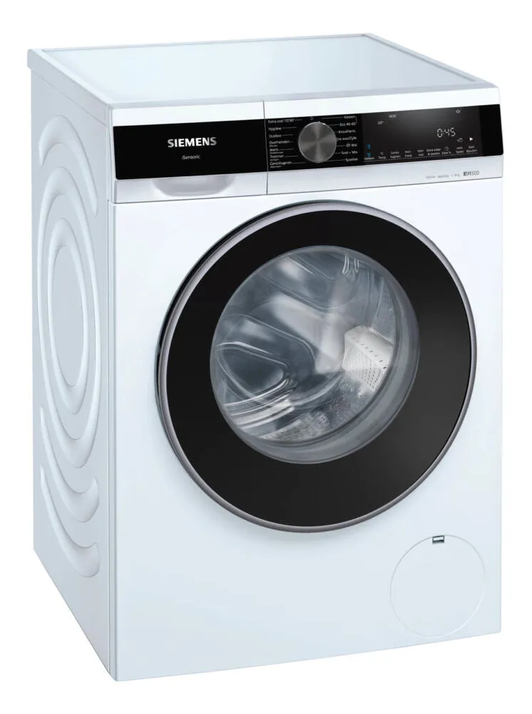 Siemens iQ500 WG44G207NL çamaşır makinesi Önden yüklemeli 9 kg 1400 RPM Beyaz Çamaşır Makineleri