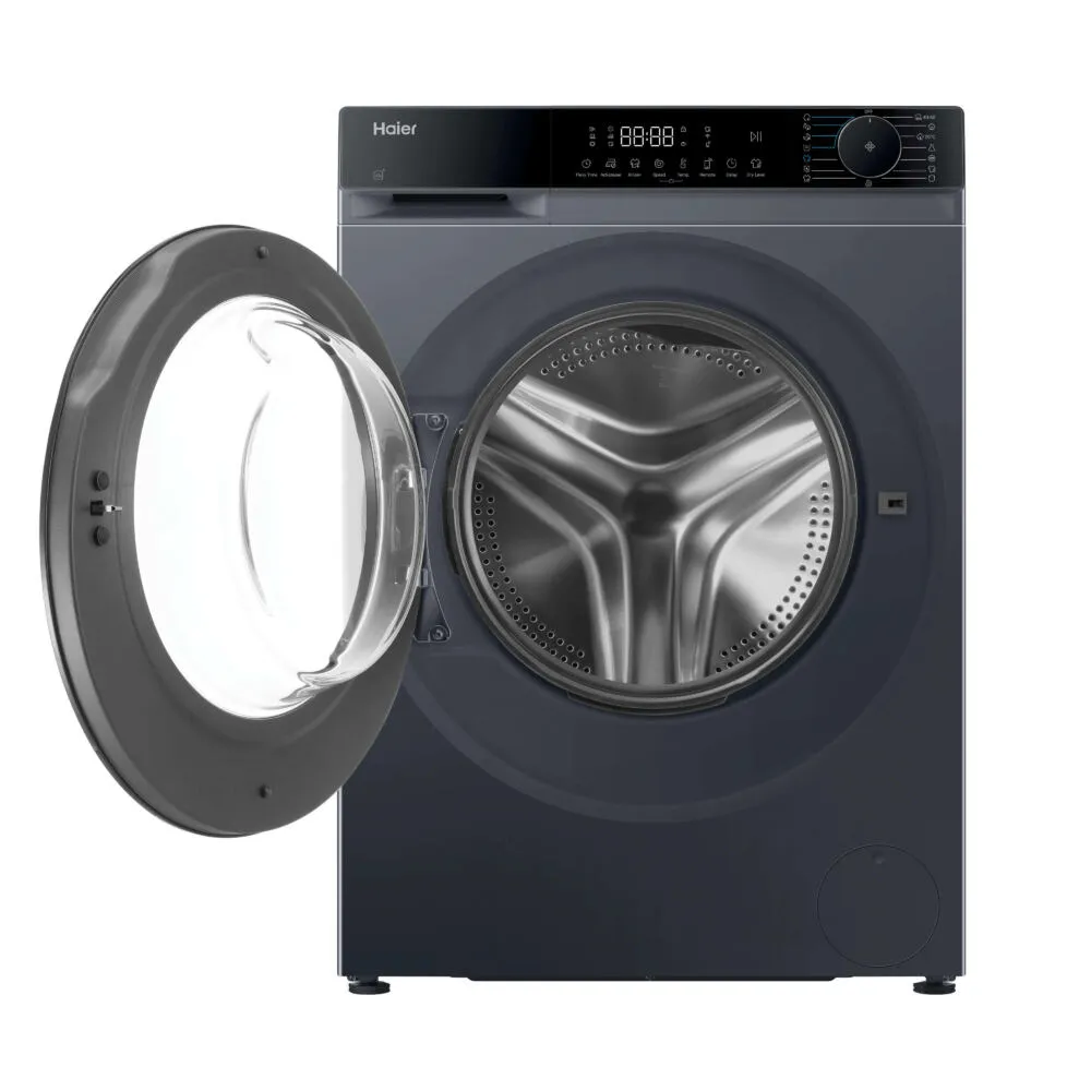 Haier HWD80-BP14357GTU1 çamaşır kurutma makinesi Solo Önden yüklemeli Antrasit Thumbnail 1