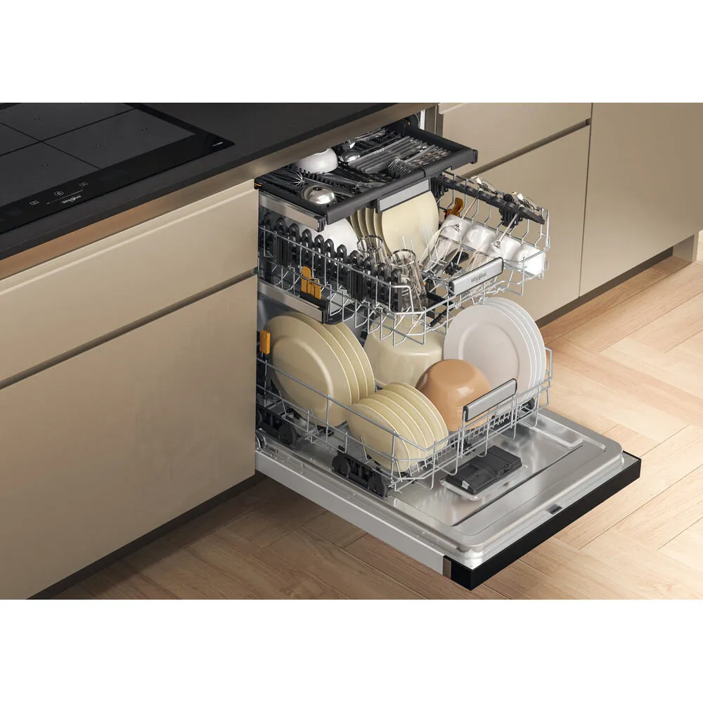 Whirlpool W7U HS41 15 Kişilik 8 Programlı Ankastre Bulaşık Makinesi Thumbnail 7