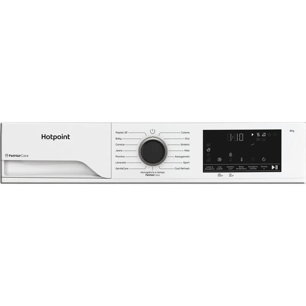 Hotpoint HPT 83D BS IT 869991720830 8 kg Isı Pompalı Kurutma Makinesi Thumbnail 9
