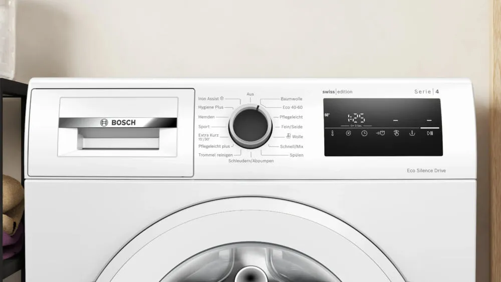 Bosch Serie 4 WAN28244CH çamaşır makinesi Önden yüklemeli 8 kg 1400 RPM Beyaz Thumbnail 1