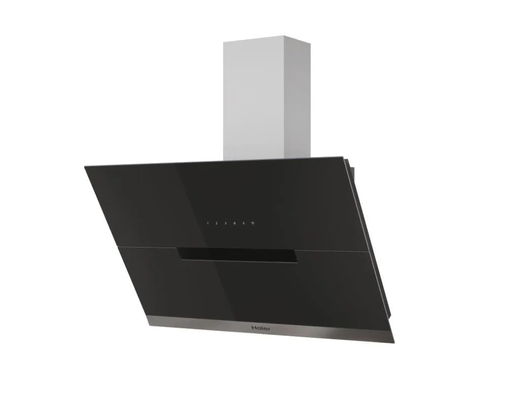 Haier I-Link HADG9DS2XWIFI Duvara monteli Siyah 650 m³/Saat Thumbnail 2