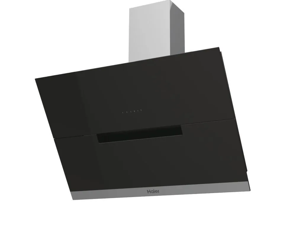 Haier I-Link HADG9DS2XWIFI Duvara monteli Siyah 650 m³/Saat Thumbnail 1
