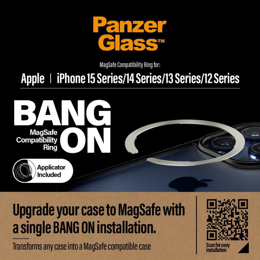PanzerGlass® Bang On MagSafe Compatibility Ring iPhone 16 | 15 | 14 | 13 | 12 1189 Thumbnail 8