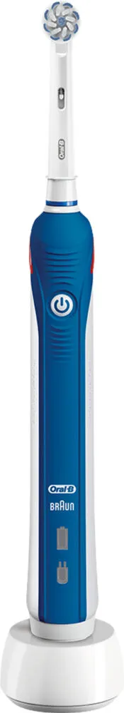 Oral-B PRO 2000 BLUE elektrikli diş fırçası Yetişkin Döner diş fırçası Mavi, Beyaz Şarjlı Diş Fırçaları