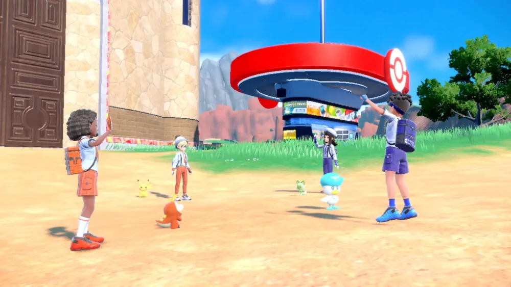 Nintendo Pokémon Scarlet (Switch) standart İngilizce, İspanyol, Basitleştirilmiş Çince, Geleneksel Çince, İtalyan, Fransızca, Japonca, Almanca, Korece Nintendo Switch Thumbnail 4