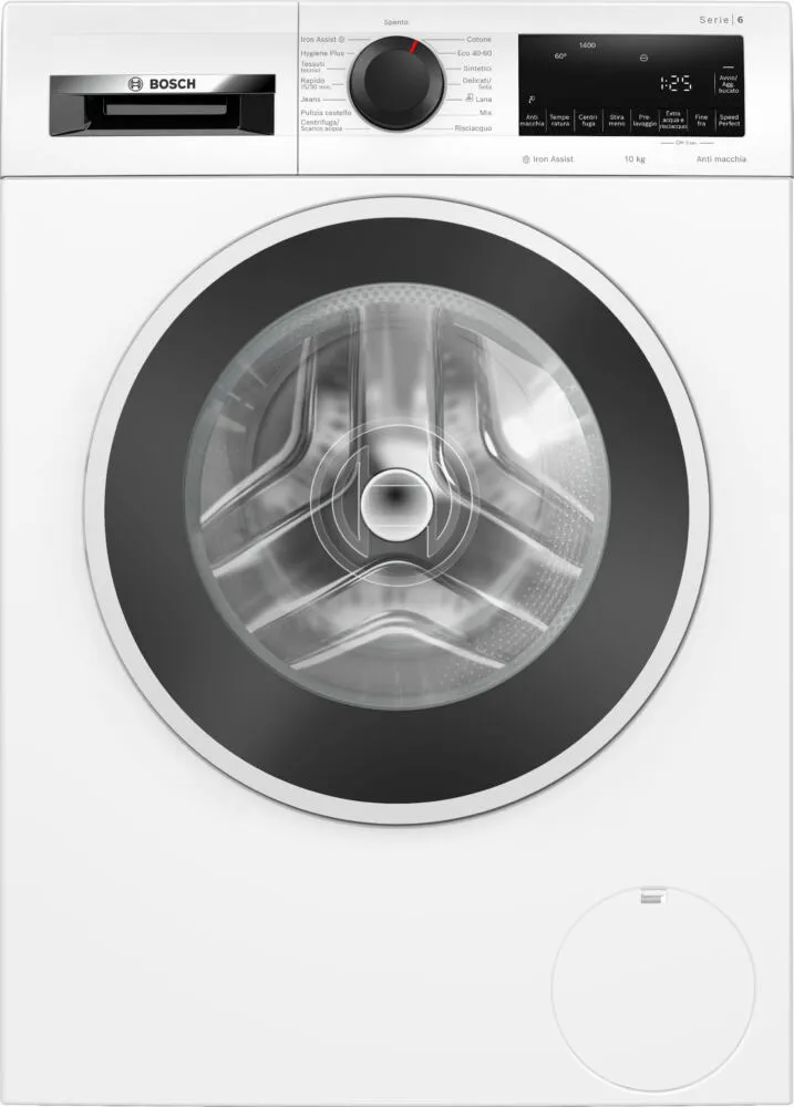 Bosch Serie 6 WGG254Z6IT çamaşır makinesi Önden yüklemeli 10 kg 1351 RPM Beyaz Çamaşır Makineleri