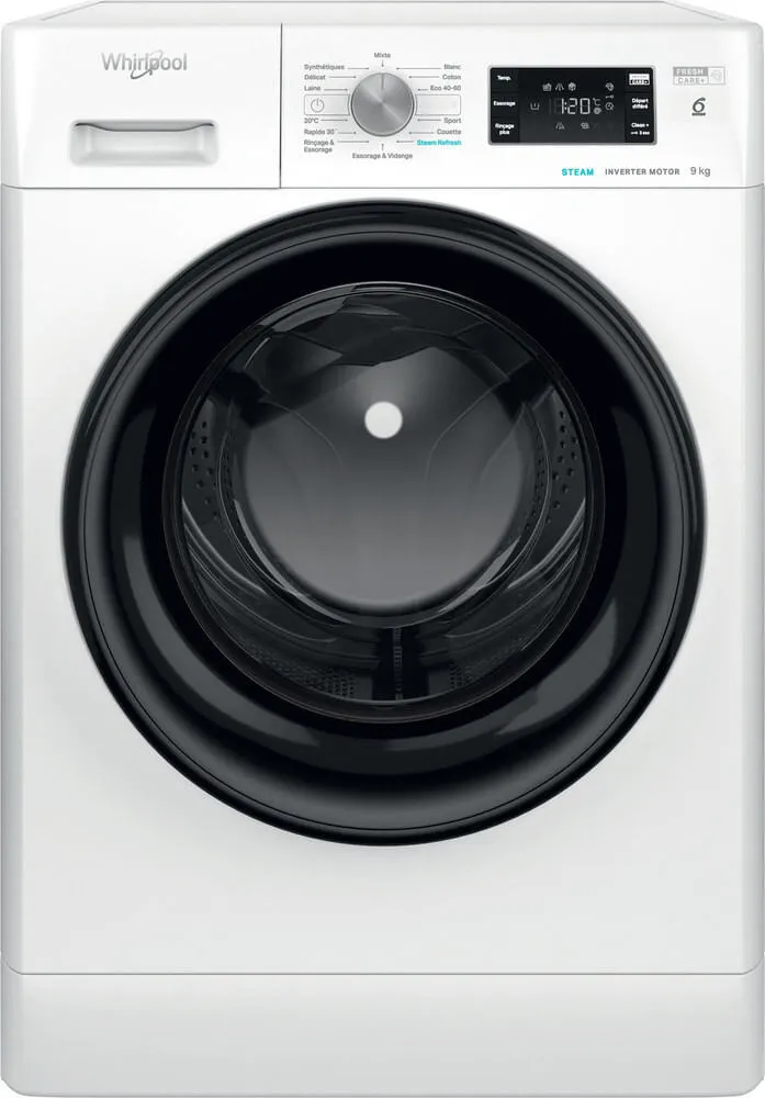 Whirlpool EFFB 9269 BV FR çamaşır makinesi Önden yüklemeli 9 kg 1200 RPM Beyaz Çamaşır Makineleri