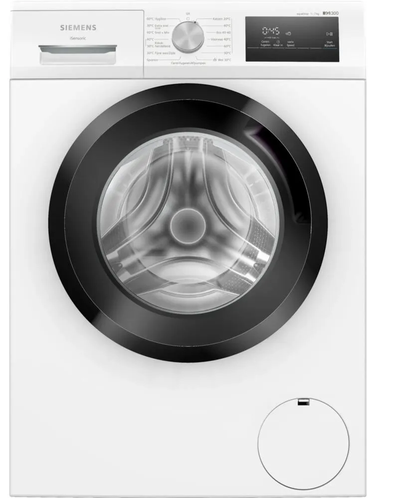 Siemens iQ300 WM14N080NL çamaşır makinesi Önden yüklemeli 7 kg 1400 RPM Beyaz Çamaşır Makineleri
