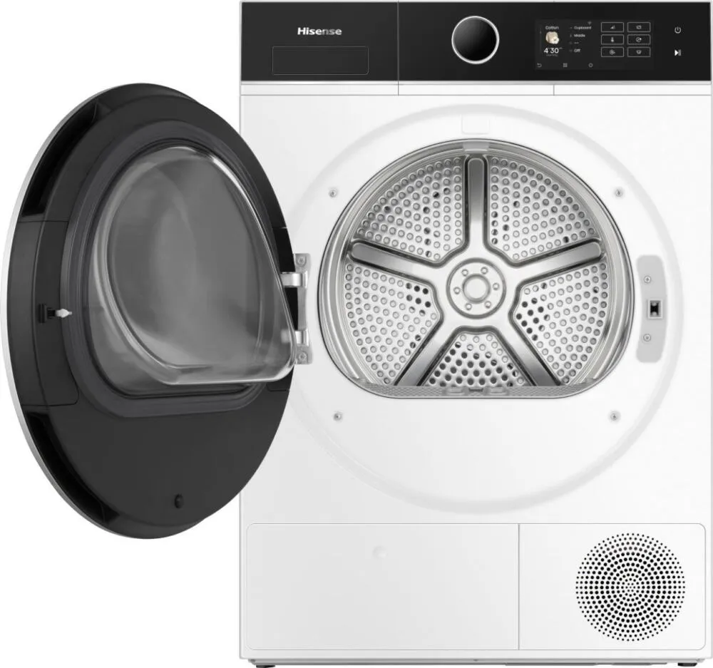 Hisense DH5I104BWAB 20015578 10 kg Isı Pompalı Kurutma Makinesi Thumbnail 5