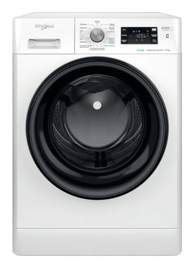 Whirlpool FFB 10489 BV SPT FFB10489BVSPT 10 kg 1400 Devir Çamaşır Makinesi Thumbnail 2