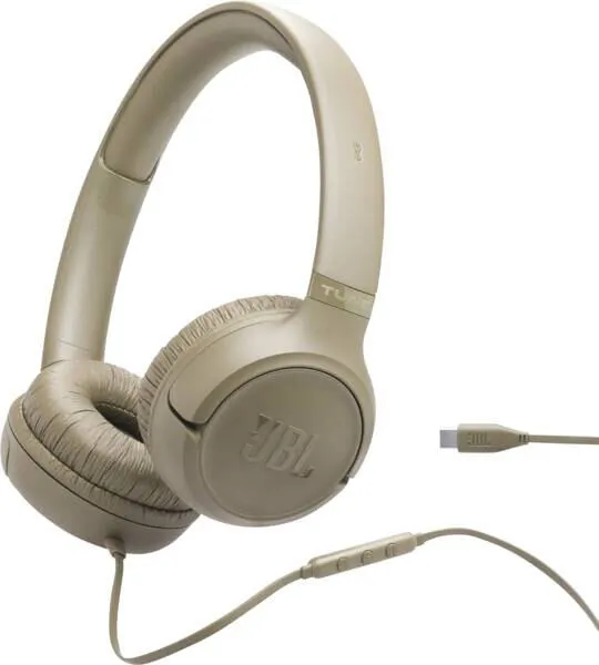 JBL Tune 530C USB C Kulaklık Kablolu Saç bandı USB C Tipi Yemen kahvesi