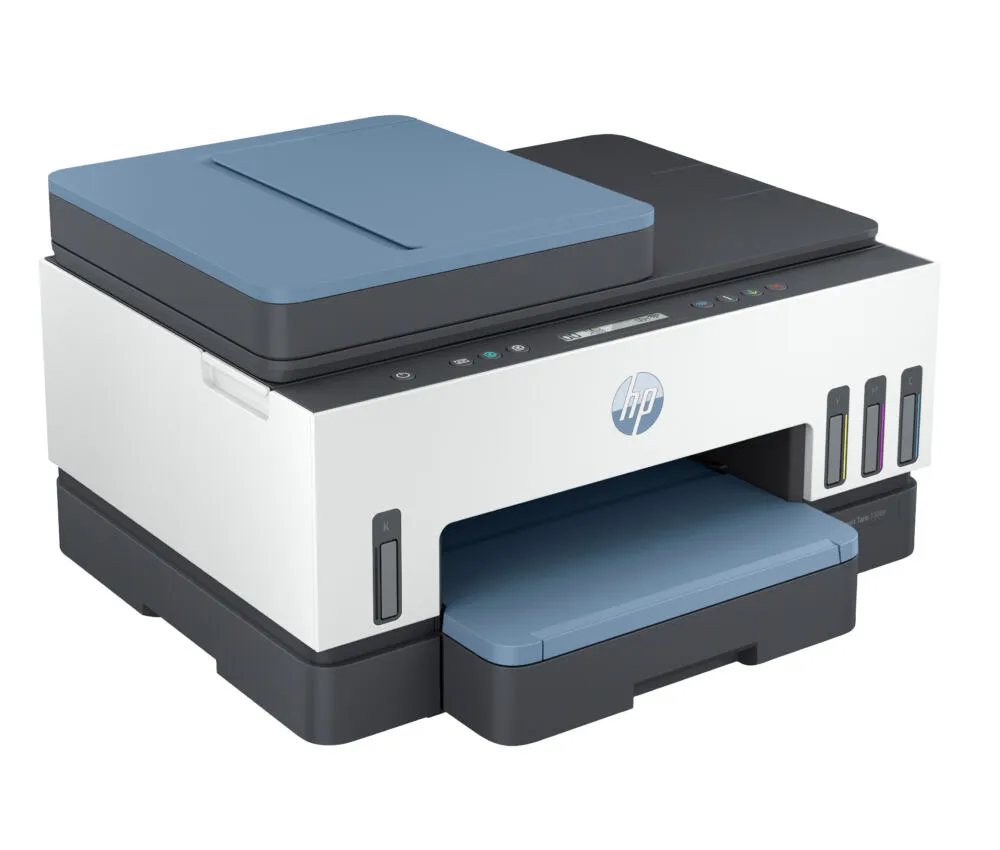 HP Smart Tank 7308 Up to 2 Years of ink included Two-sided printing 9B5C6A Renkli Wi-Fi Çok Fonksiyonlu Yazıcı Thumbnail 1