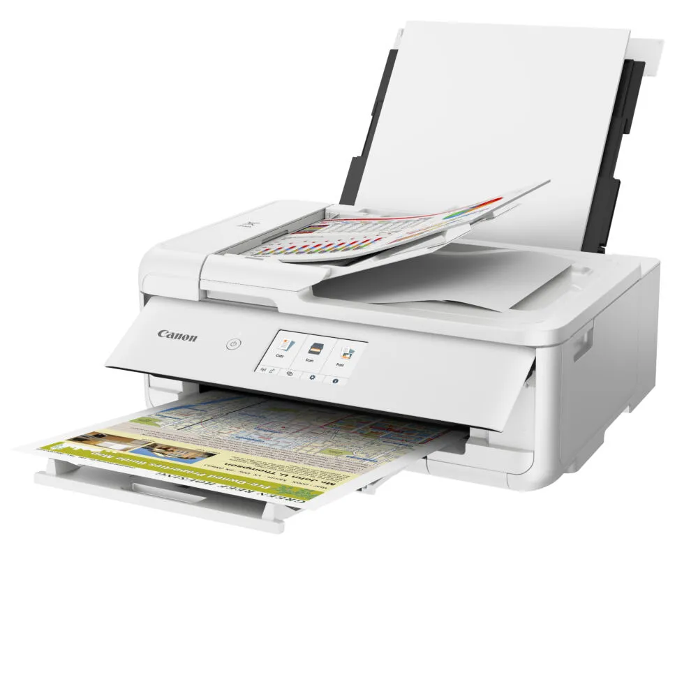 Canon PIXMA TS9551Ca 2988C056 Mürekkep Püskürtmeli Renkli Wi-Fi Çok Fonksiyonlu Yazıcı Thumbnail 1
