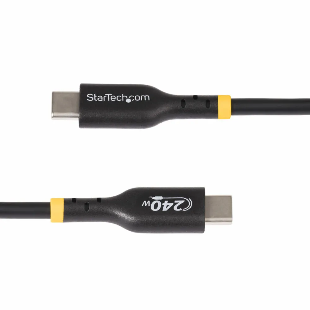 StarTech.com USB2EPR1M USB C to USB C USB Kablosu Thumbnail 6
