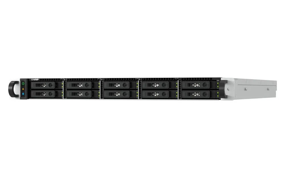 QNAP TS-h1077AFU-R7-32G NAS Yatay (1U) AMD Ryzen™ 7 32 GB DDR5 0 TB QNAP QTS Siyah, Gri Thumbnail 5
