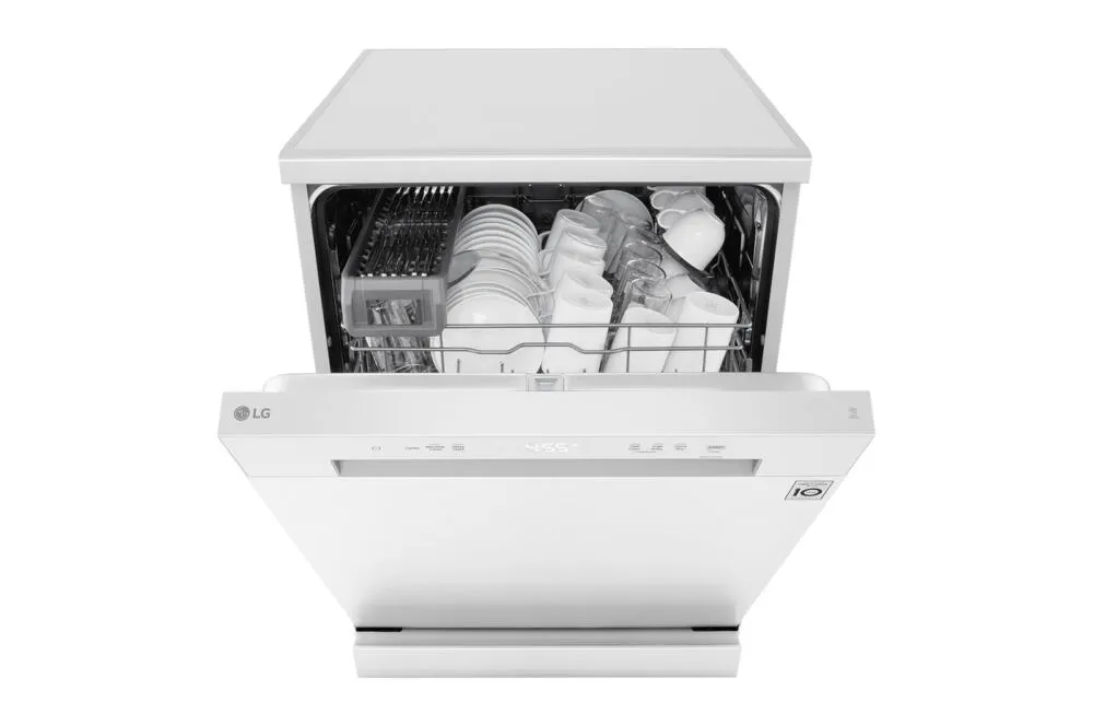 LG DFC612FWE Bulaşık Makinesi | QuadWash™ | Beyaz Renk DFC612FWE.ABWPLTK 14 Kişilik 5 Programlı Thumbnail 5