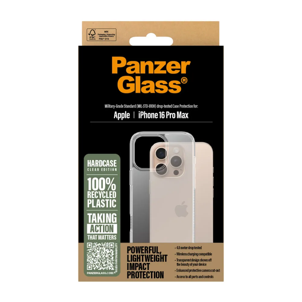 PanzerGlass® HardCase Transparent iPhone 16 Pro Max 1290 Thumbnail 4