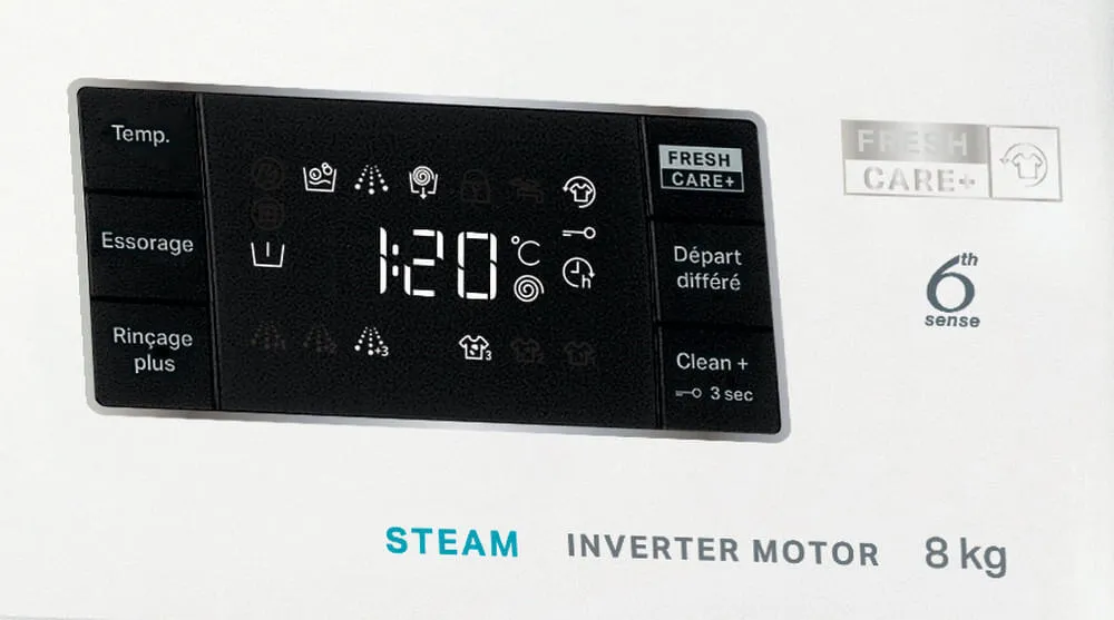 Whirlpool FFBP 8489 BV FR 859991680780 8 kg 1400 Devir Çamaşır Makinesi Thumbnail 11