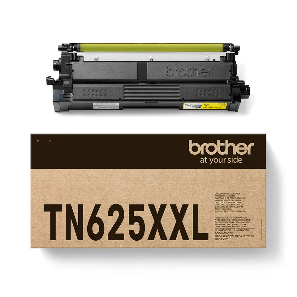 Brother TN-625XXLY toner kartuşu 1 adet Orijinal Sarı Thumbnail 3