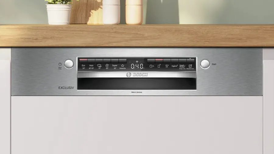 Bosch Serie 4 SMI4HBS12E bulaşık makinesi Tam ankastre 13 kişilik Thumbnail 2