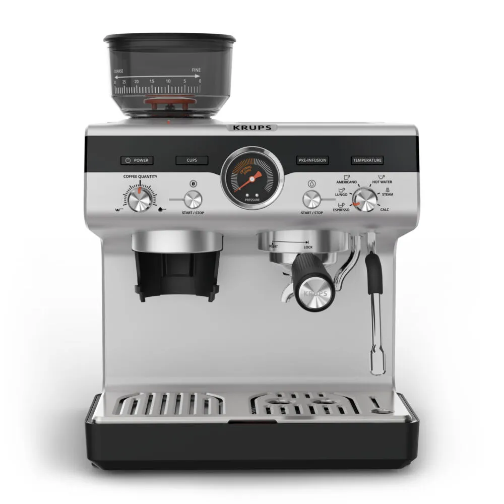 Krups Precision XP801T10 Yarı Otomatik 3 L Espresso Makinesi Thumbnail 4