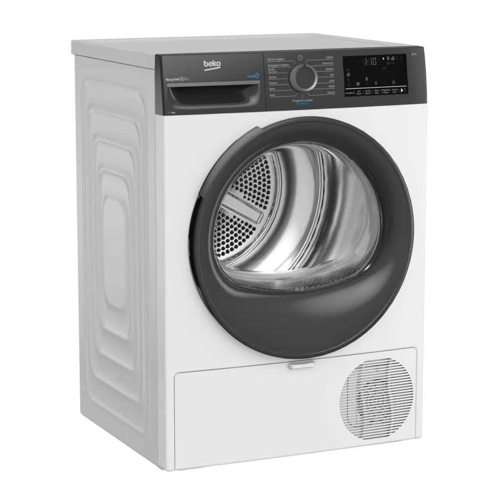 Beko BMEUT481SAI_IT 7188242760 8 kg Isı Pompalı Kurutma Makinesi Thumbnail 2