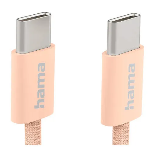 Hama Fabric 00201727 USB C to USB C (1 m) USB Kablosu Thumbnail 5