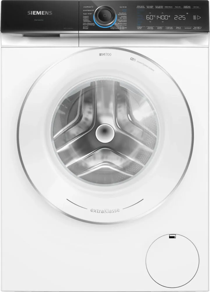 Siemens iQ700 WG44B20SFG çamaşır makinesi Önden yüklemeli 9 kg 1400 RPM Beyaz Çamaşır Makineleri