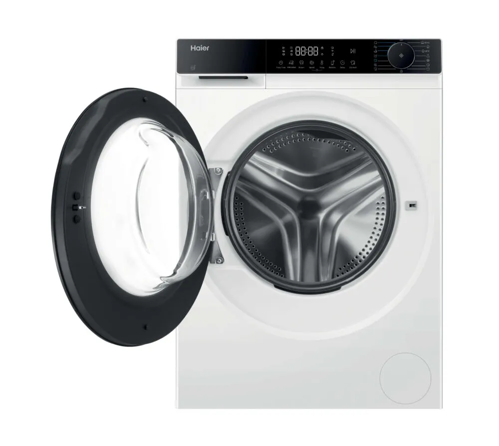 Haier HWD80-BP14357TU1 çamaşır kurutma makinesi Solo Önden yüklemeli Beyaz Thumbnail 1