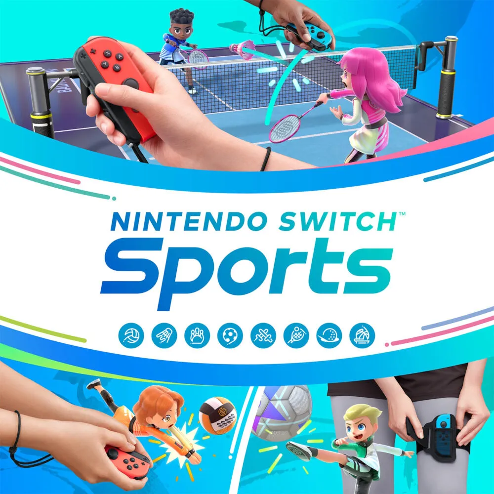 Nintendo Switch Sports standart Almanca, Flemenkçe, İngilizce, Fransızca, İtalyan, Japonca, Korece, Portekizce, Rusça Nintendo Switch 2 Oyun