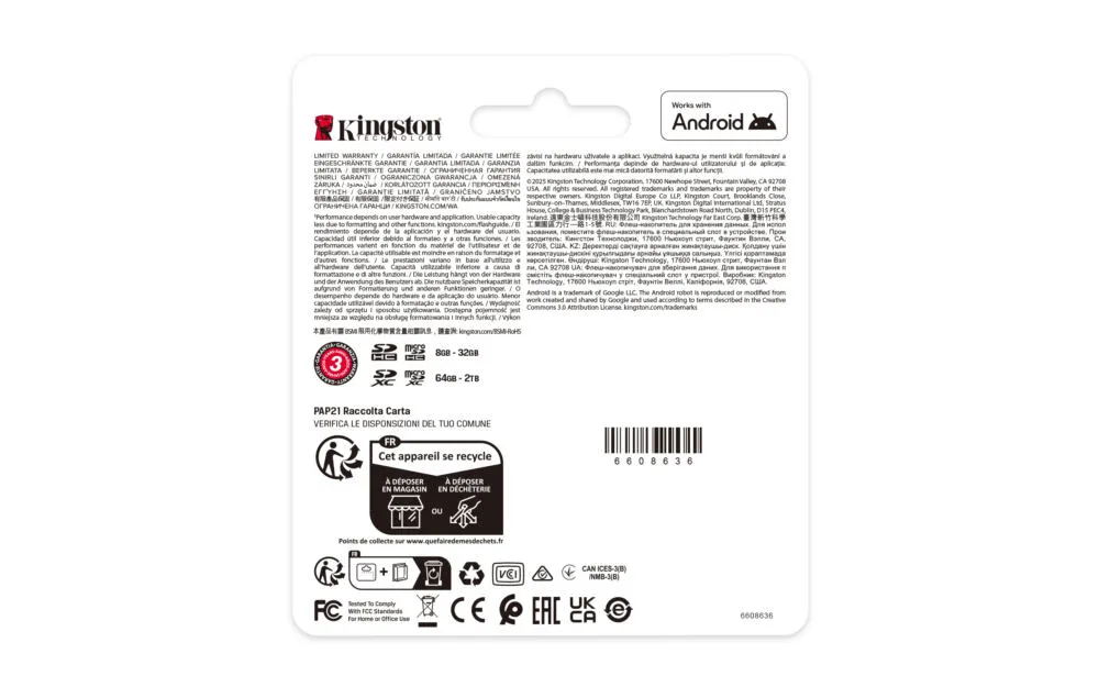 Kingston Industrial 128 GB MicroSDXC UHS-I Sınıf 10 RAM Bellek Thumbnail 5