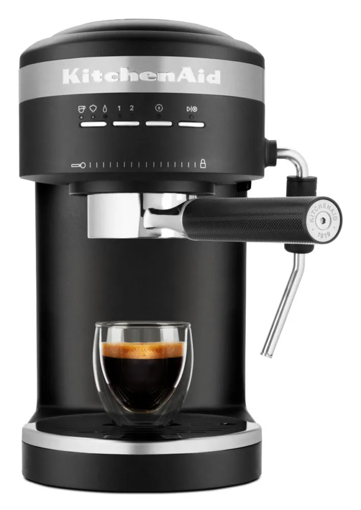 KitchenAid 5KES6403EBM Yarı Otomatik 1.4 L Espresso Makinesi Thumbnail 5