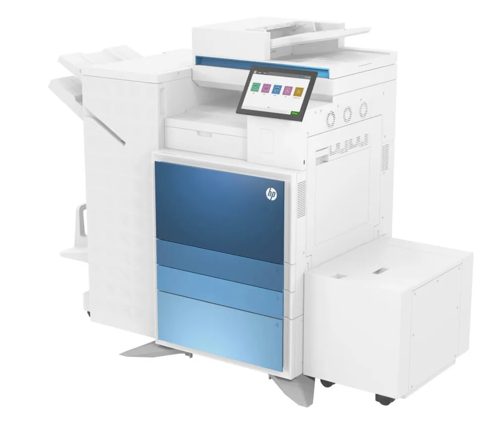 HP LaserJet E826dn Multifunction Siyah beyaz alnızca Ethernet 5QK09A Lazer Wi-Fi Çok Fonksiyonlu Yazıcı Thumbnail 7
