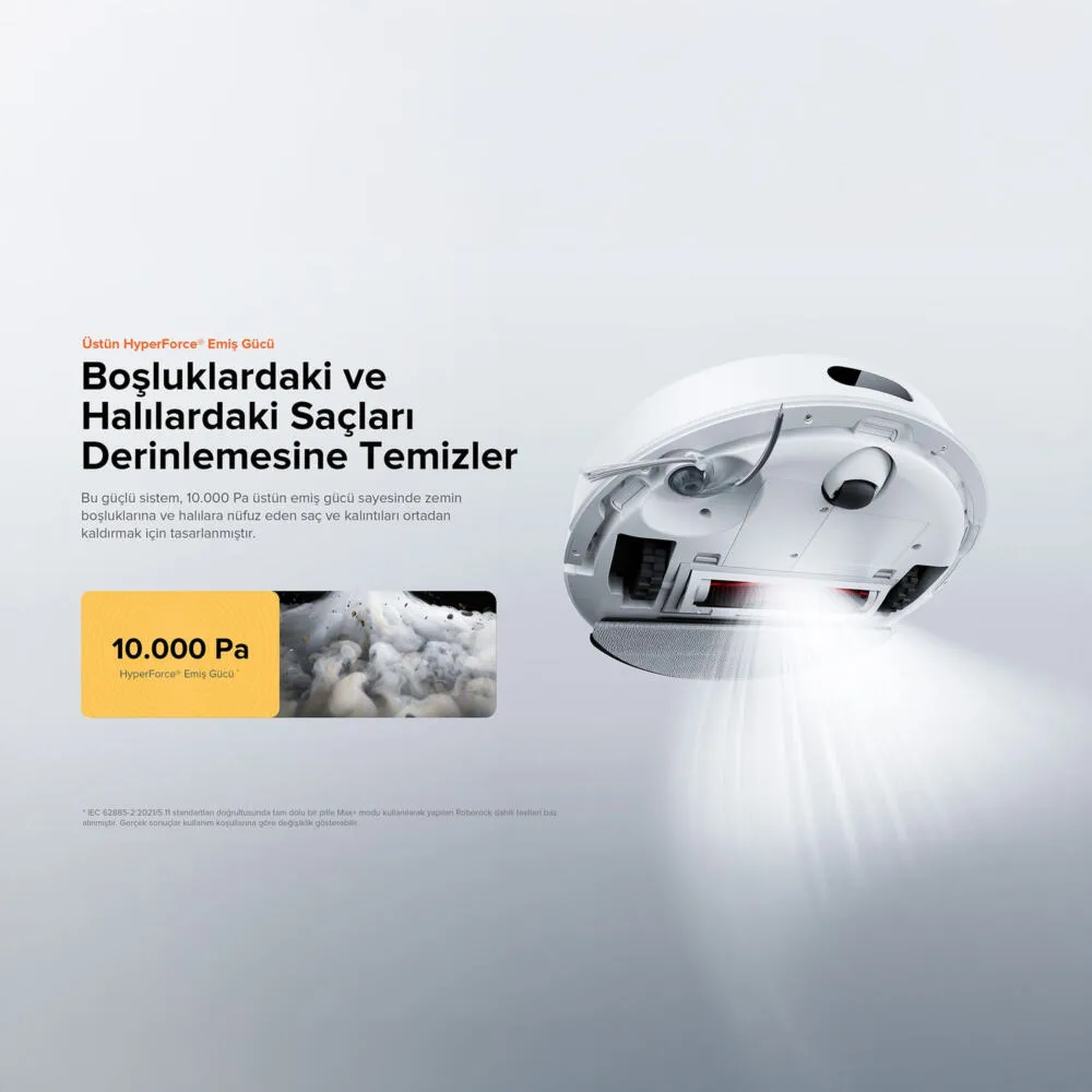 Roborock Q8 Siyah Q852-05 Robot Süpürge Thumbnail 9