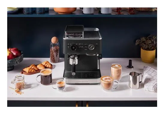 KitchenAid 5KES6551EBK 859711671800 Yarı Otomatik 15 Bar 2.5 L Espresso Makinesi Thumbnail 4