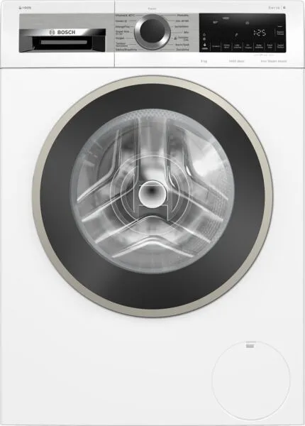 Bosch Serie 6 WGA244F0TR çamaşır makinesi Önden yüklemeli 9 kg 1400 RPM Beyaz Çamaşır Makineleri