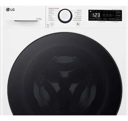 LG F4DR6011AGW çamaşır kurutma makinesi Ankastre Önden yüklemeli Beyaz Thumbnail 2