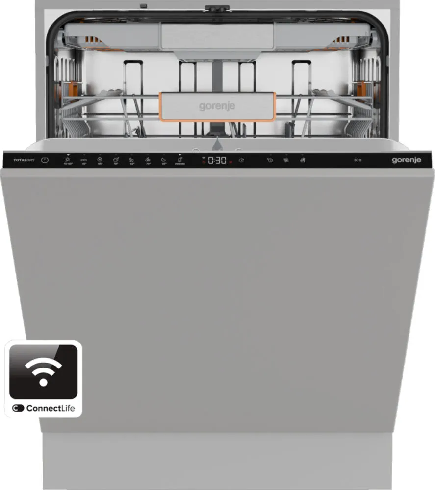 Gorenje G600 ULTRA16BWIFI bulaşık makinesi Tam ankastre 16 kişilik