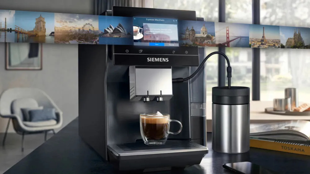 Siemens EQ.700 TP717DF6 kahve makinesi Tam otomatik Espresso makinesi 2,4 l Thumbnail 2