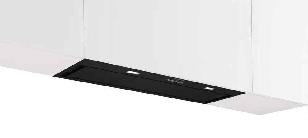 Bosch Serie 8 DLN88PC60 ocak bacası Gömme Siyah 595 m³/Saat Davlumbaz ve Aspiratö