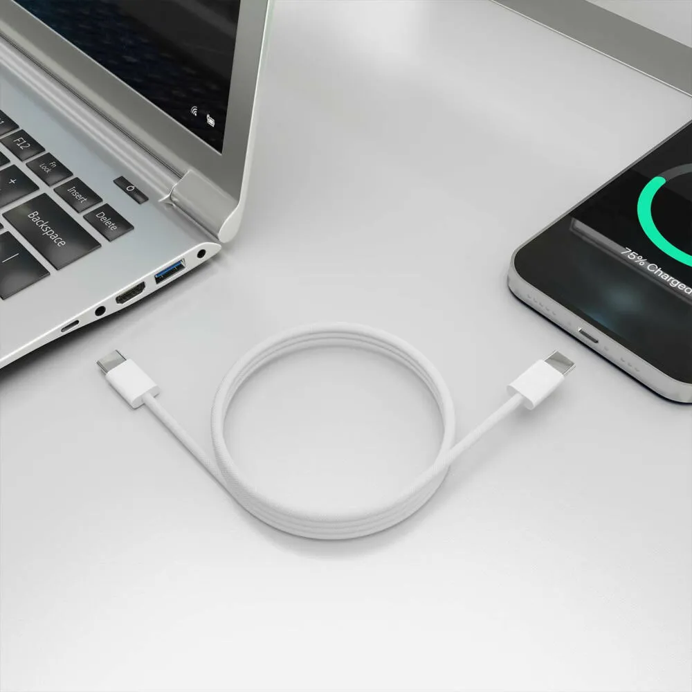 AISENS A107-0856 USB C to USB C (2 m) USB Kablosu Thumbnail 6