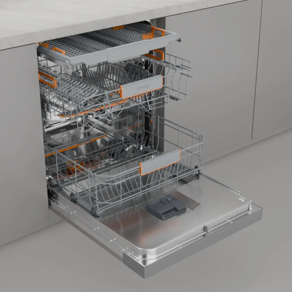 Gorenje GI673C90X 20015389 16 Kişilik 7 Programlı Ankastre Bulaşık Makinesi Thumbnail 6